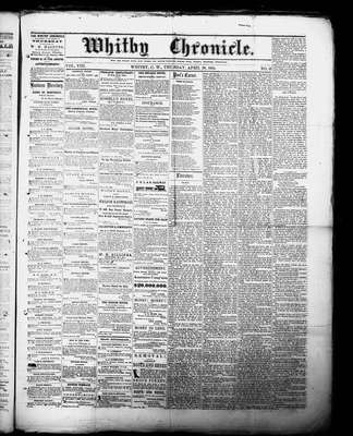 Whitby Chronicle, 28 Apr 1864