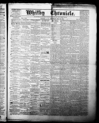 Whitby Chronicle, 26 May 1864