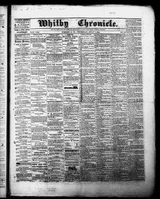 Whitby Chronicle, 7 Jul 1864