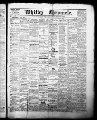 Whitby Chronicle, 13 Oct 1864