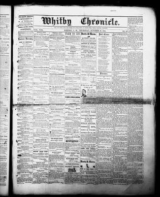 Whitby Chronicle, 27 Oct 1864