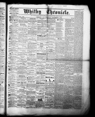 Whitby Chronicle, 15 Dec 1864