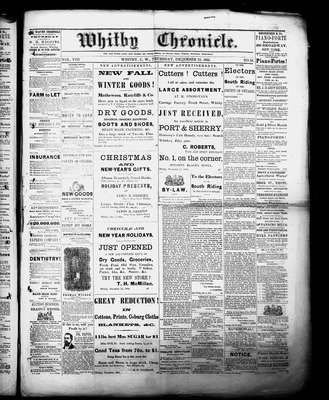 Whitby Chronicle, 22 Dec 1864