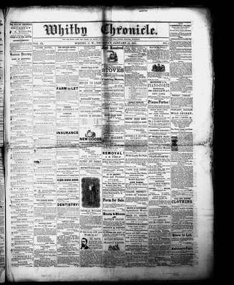 Whitby Chronicle, 12 Jan 1865