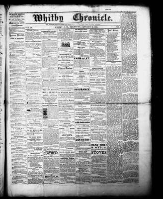 Whitby Chronicle, 19 Jan 1865