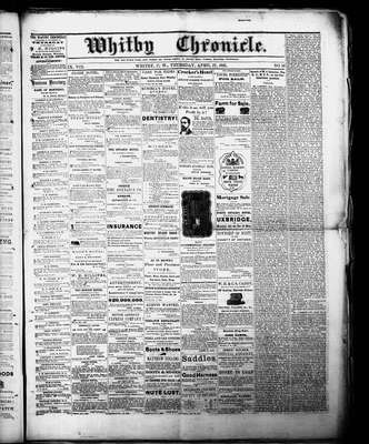 Whitby Chronicle, 27 Apr 1865