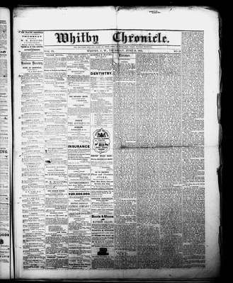 Whitby Chronicle, 15 Jun 1865