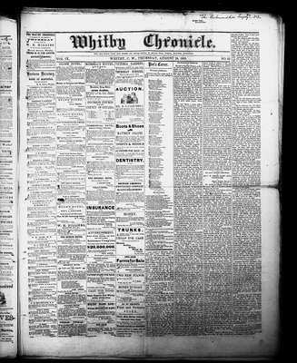 Whitby Chronicle, 24 Aug 1865