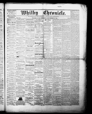 Whitby Chronicle, 14 Sep 1865