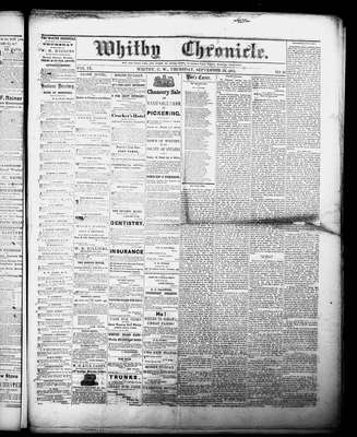 Whitby Chronicle, 28 Sep 1865