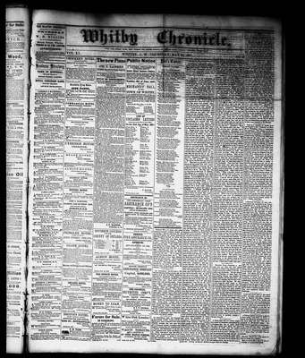 Whitby Chronicle, 16 May 1867