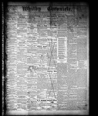 Whitby Chronicle, 31 Oct 1867