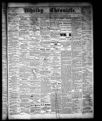 Whitby Chronicle, 7 Nov 1867