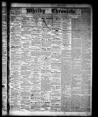 Whitby Chronicle, 21 Nov 1867