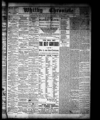 Whitby Chronicle, 5 Dec 1867