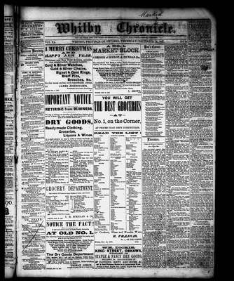 Whitby Chronicle, 26 Dec 1867