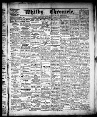 Whitby Chronicle, 6 Aug 1868