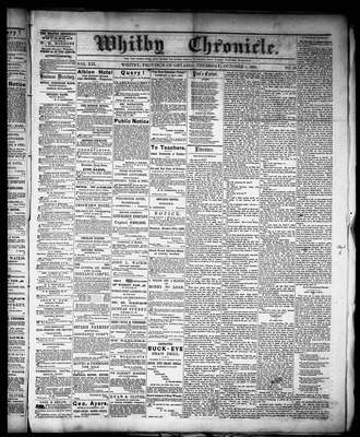 Whitby Chronicle, 1 Oct 1868