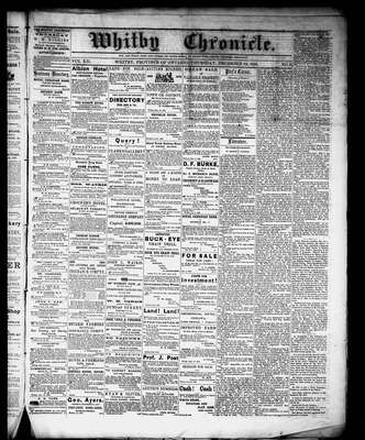 Whitby Chronicle, 24 Dec 1868