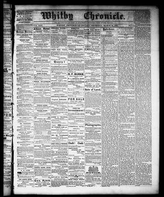 Whitby Chronicle, 18 Mar 1869