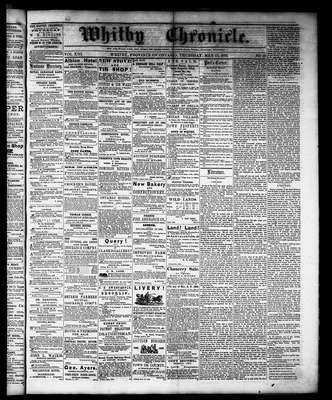 Whitby Chronicle, 13 May 1869