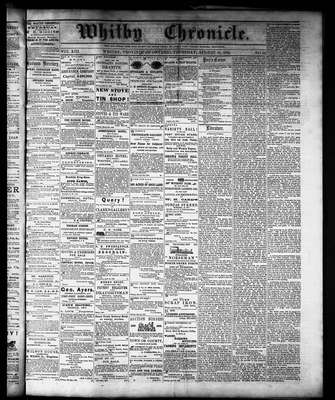 Whitby Chronicle, 19 Aug 1869