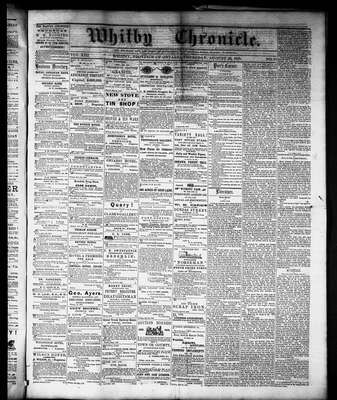 Whitby Chronicle, 26 Aug 1869