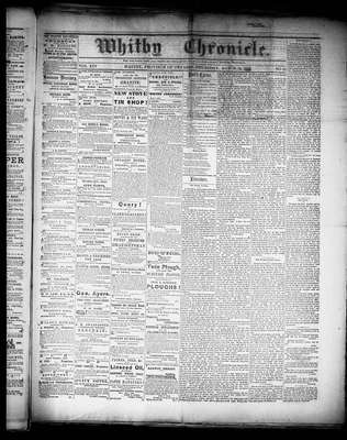 Whitby Chronicle, 31 Mar 1870