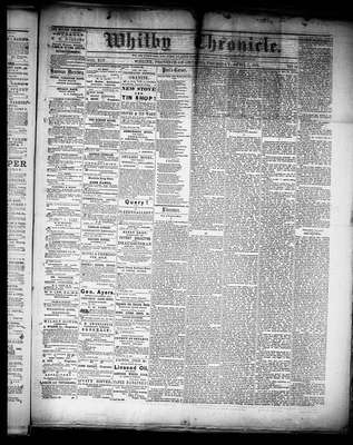 Whitby Chronicle, 7 Apr 1870