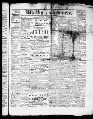 Whitby Chronicle, 7 Jul 1870