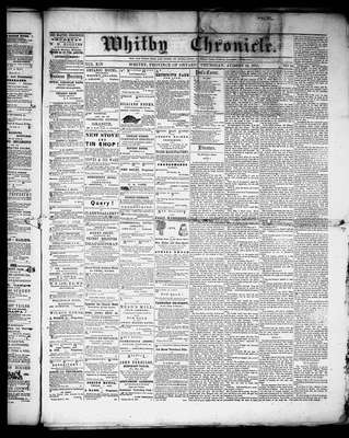 Whitby Chronicle, 25 Aug 1870