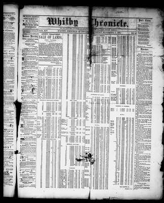 Whitby Chronicle, 17 Nov 1870