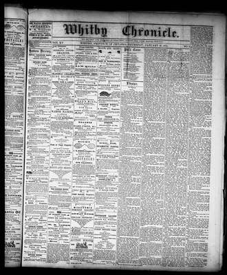 Whitby Chronicle, 19 Jan 1871