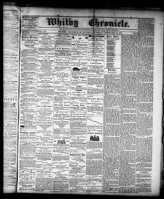 Whitby Chronicle, 23 Feb 1871