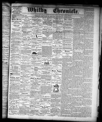 Whitby Chronicle, 22 Jun 1871