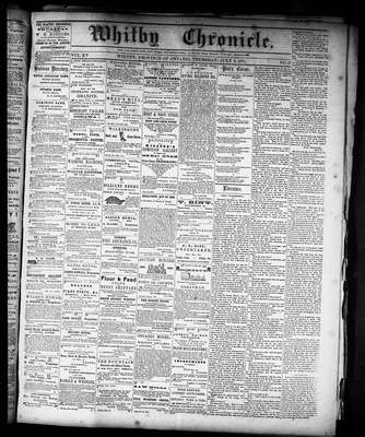 Whitby Chronicle, 6 Jul 1871