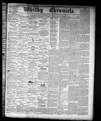 Whitby Chronicle, 28 Sep 1871