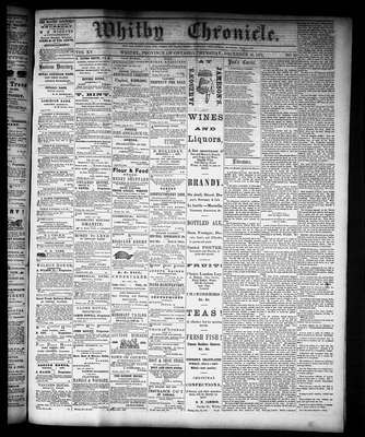 Whitby Chronicle, 14 Dec 1871