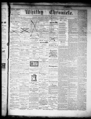 Whitby Chronicle, 25 Apr 1872