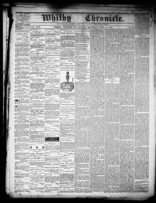 Whitby Chronicle, 12 Jun 1873