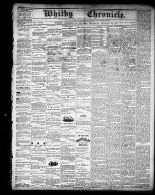 Whitby Chronicle, 22 Jan 1874