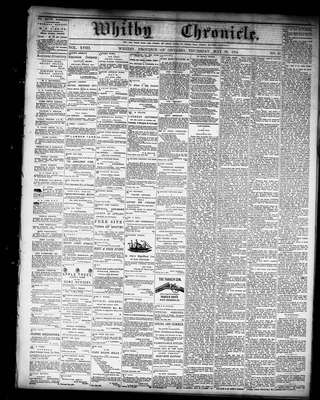 Whitby Chronicle, 28 May 1874