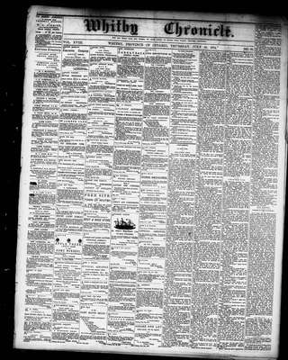 Whitby Chronicle, 30 Jul 1874