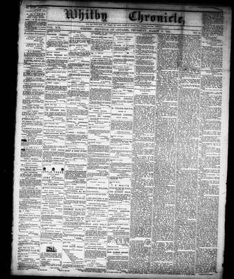 Whitby Chronicle, 11 Mar 1875