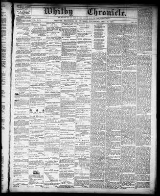 Whitby Chronicle, 13 May 1875