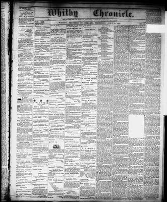 Whitby Chronicle, 8 Jul 1875