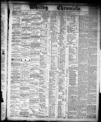 Whitby Chronicle, 19 Aug 1875