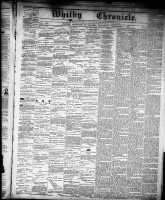 Whitby Chronicle, 2 Sep 1875