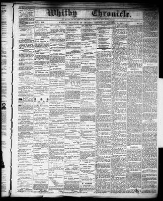 Whitby Chronicle, 21 Oct 1875