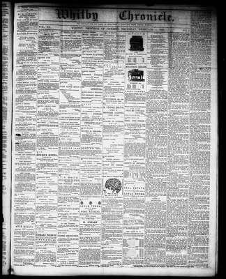 Whitby Chronicle, 3 Feb 1876